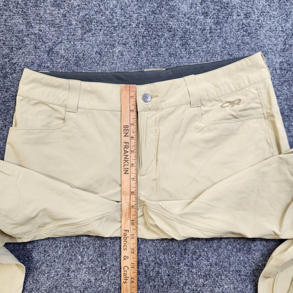 Outdoor Research Ferrosi Pants Womens 12 Beige Cargo Stretch Hiking Outdoor - Picture 7 of 10